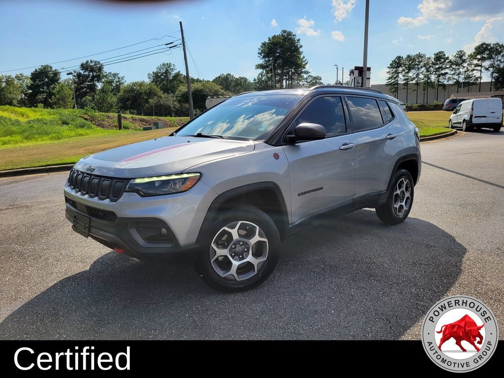 Used 2022 Jeep Compass Trailhawk w/ Trailhawk Elite Group AWD/4WD image 1