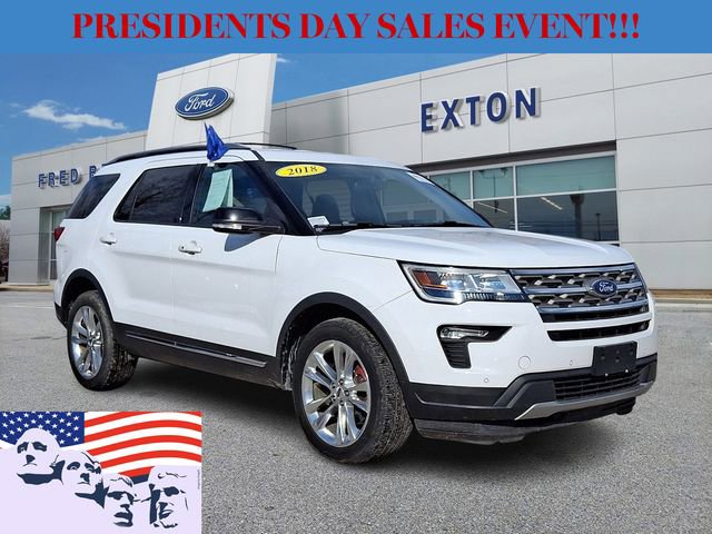 Certified 2018 Ford Explorer XLT w/ Equipment Group 202A