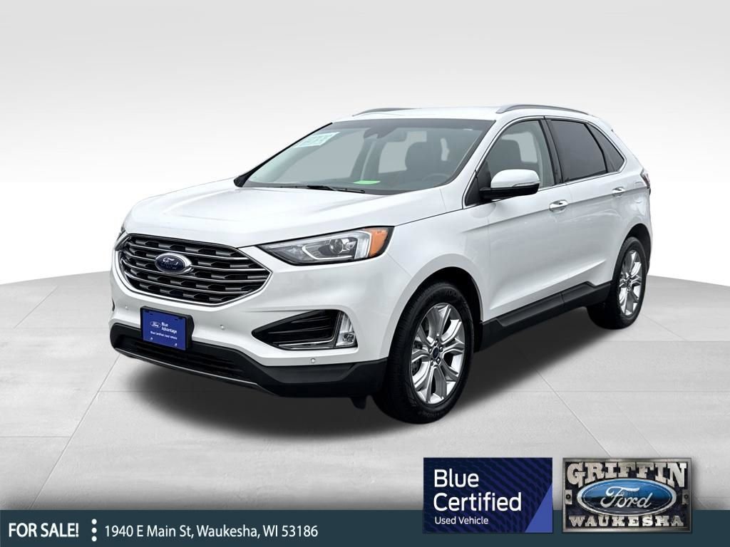 Certified 2020 Ford Edge Titanium w/ Class II Trailer Tow Package image 4