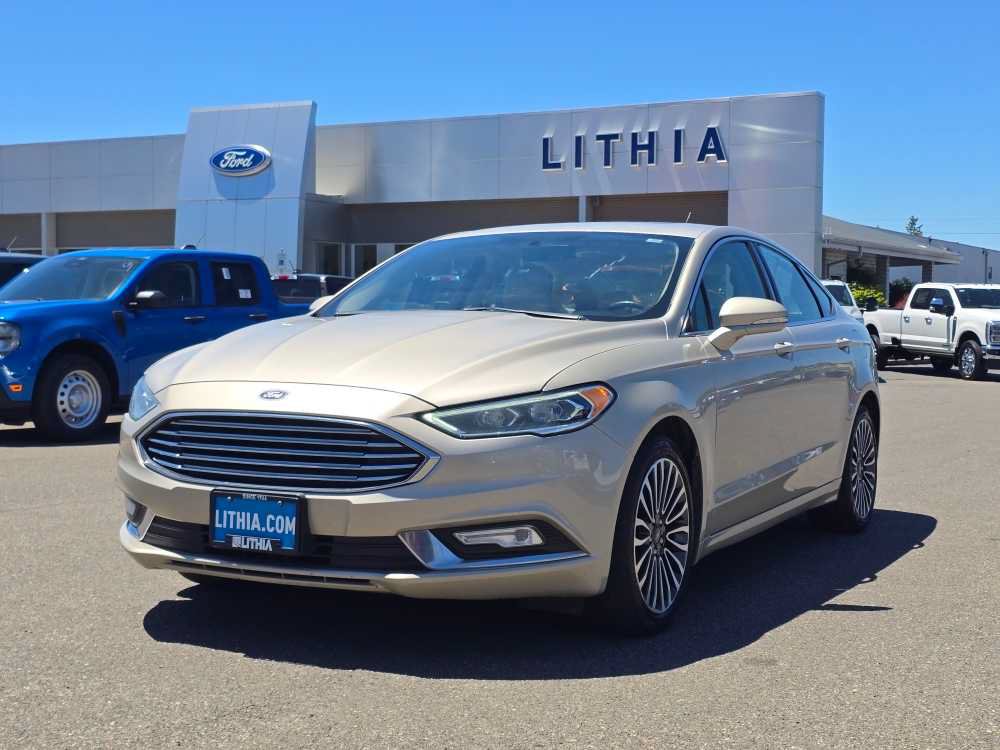 Certified 2018 Ford Fusion Titanium