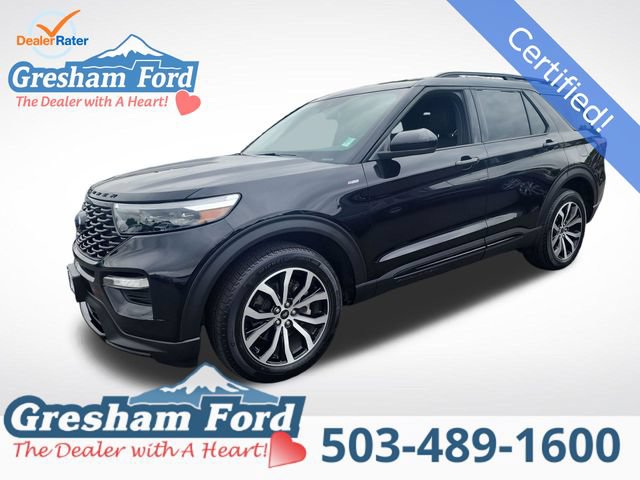 Certified 2023 Ford Explorer ST-Line w/ Class IV Trailer Tow Package AWD/4WD image 1