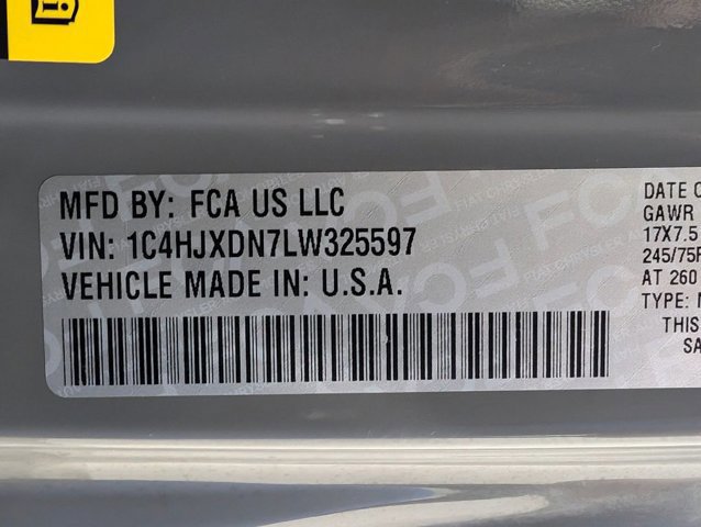 Used 2020 Jeep Wrangler Unlimited Sport S image 9