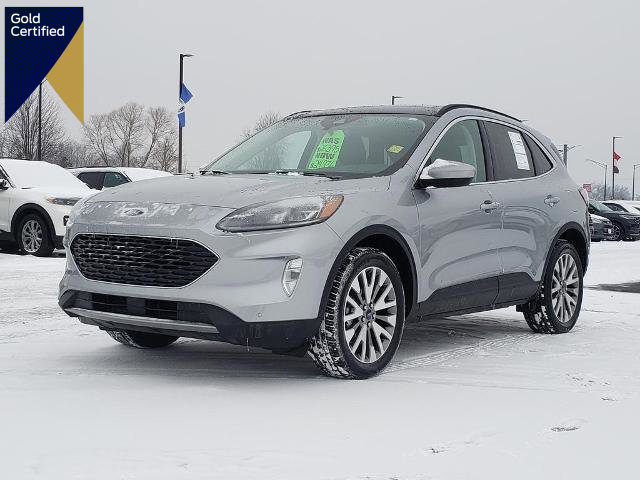 Certified 2022 Ford Escape Titanium w/ Class II Trailer Tow Package