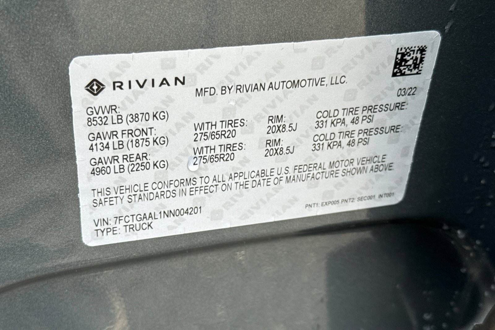 Used 2022 Rivian R1T Launch Edition image 28