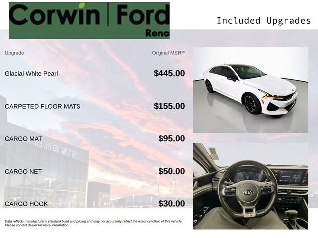 Used 2021 Kia K5 GT-Line AWD/4WD image 3