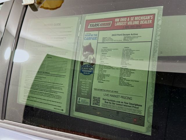 Certified 2023 Ford Escape Active image 14