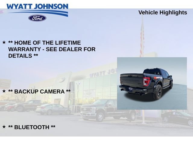 Certified 2023 Ford F150 Raptor w/ Equipment Group 802A Raptor R AWD/4WD image 5