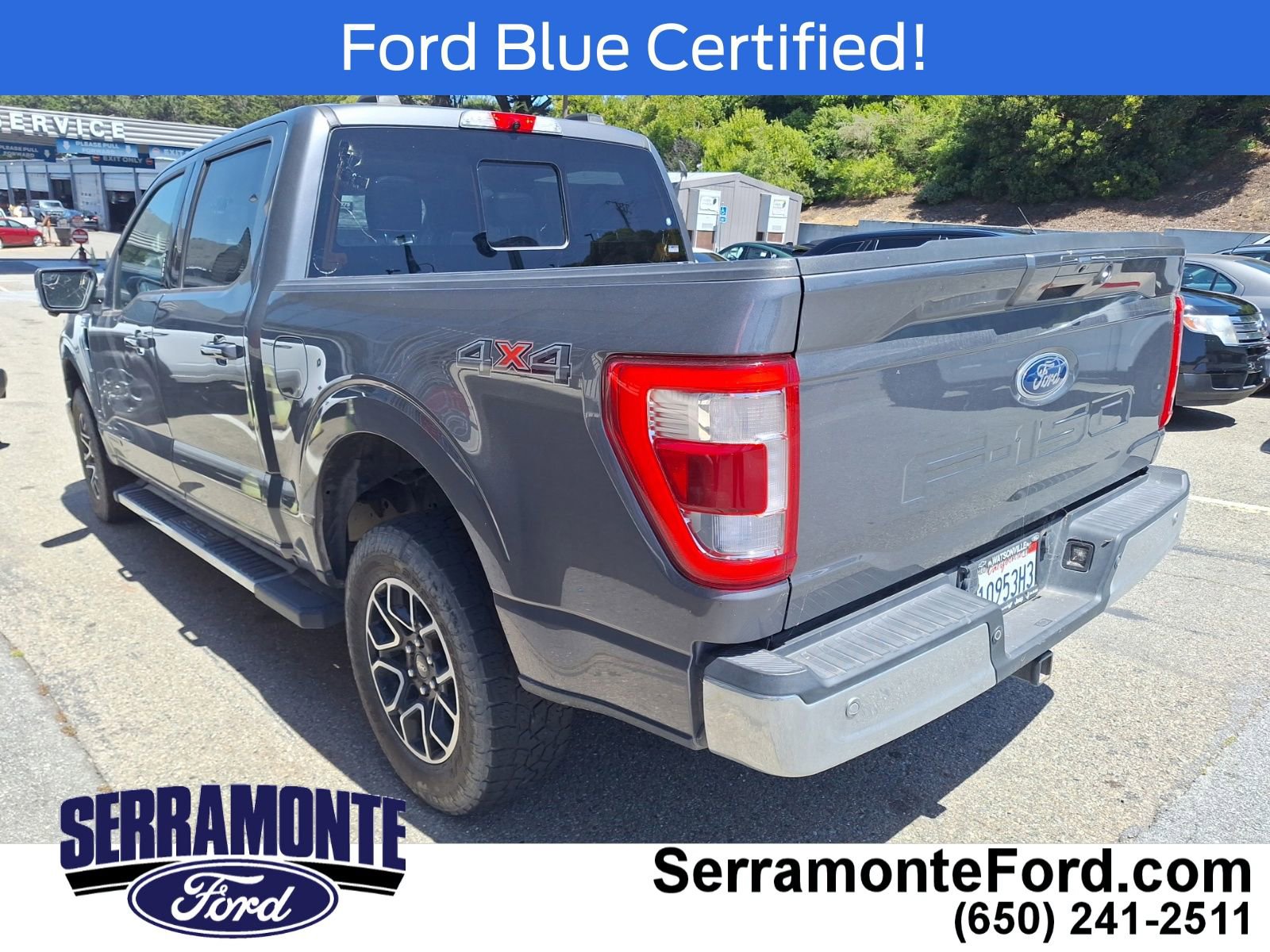 Certified 2021 Ford F150 Lariat w/ Equipment Group 501A Mid AWD/4WD image 4