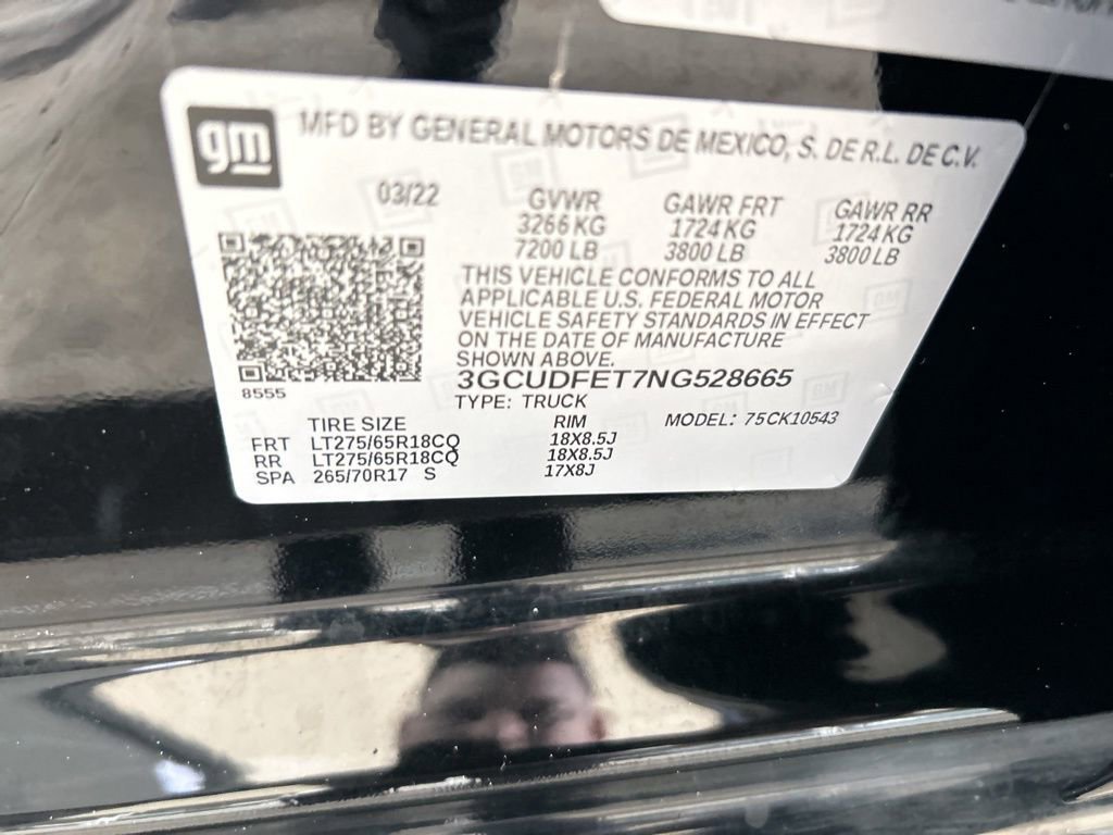 Used 2022 Chevrolet Silverado 1500 LT Trail Boss w/ LT Trail Boss Premium Package image 59