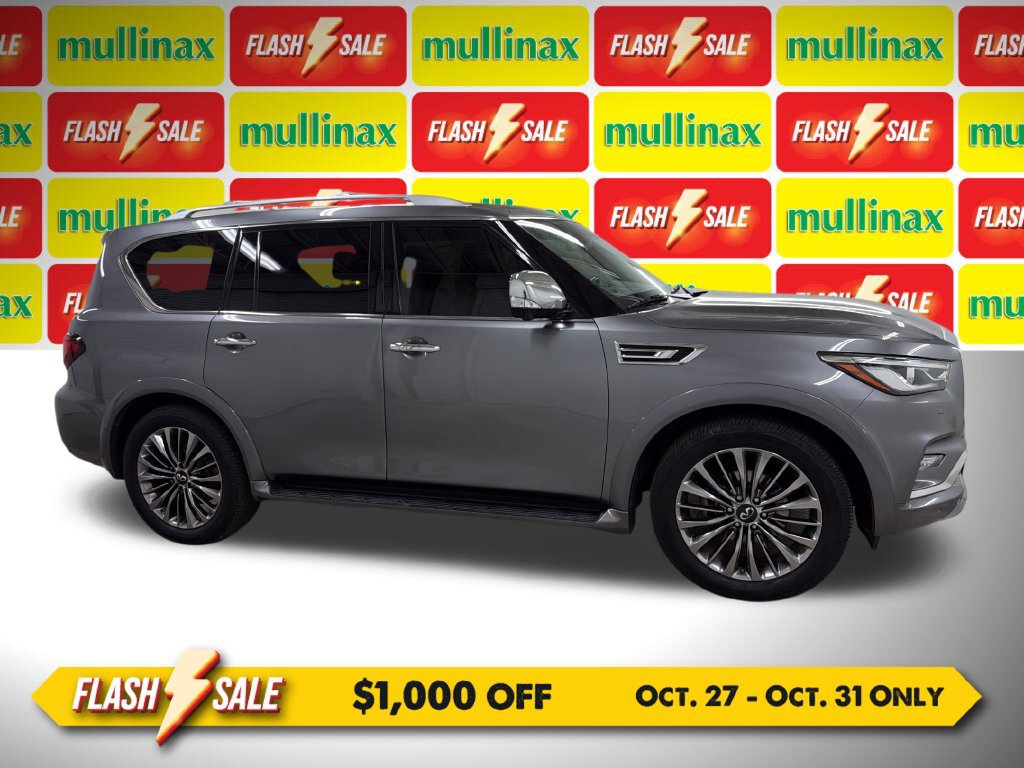 Used 2021 INFINITI QX80 Sensory w/ All-Season Package RWD image 2