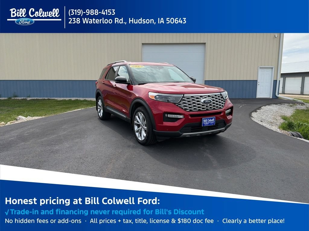 Certified 2023 Ford Explorer Platinum w/ Premium Technology Package