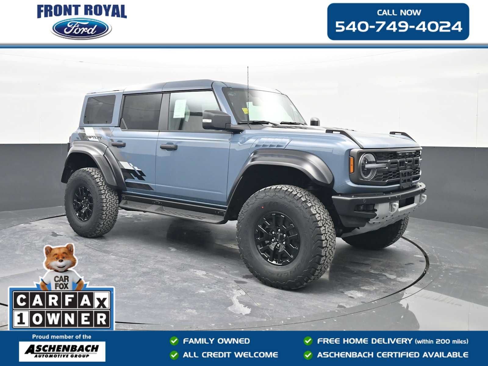 Certified 2025 Ford Bronco Raptor