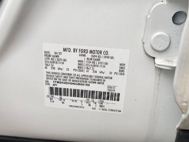 Certified 2022 Ford Explorer XLT AWD/4WD image 32