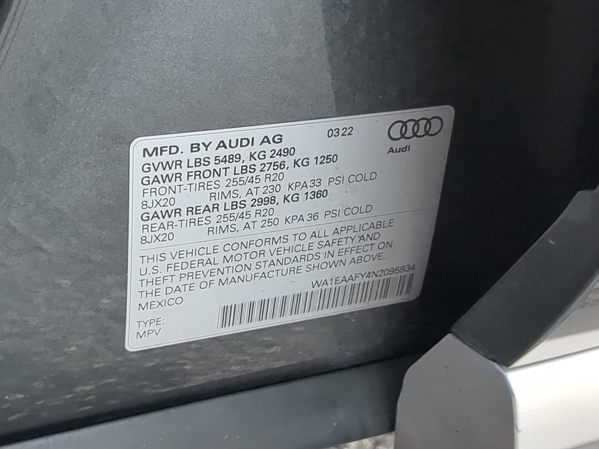 Used 2022 Audi Q5 2.0T Premium Plus w/ Premium Plus Package AWD/4WD image 74