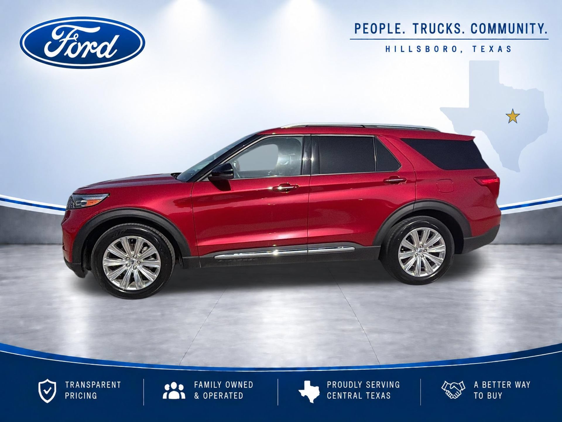 Certified 2023 Ford Explorer Limited w/ Limited Technology Package RWD image 8