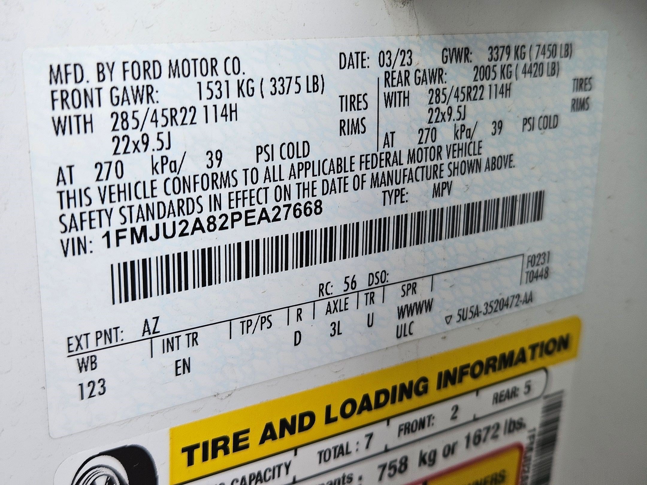Certified 2023 Ford Expedition Limited AWD/4WD image 37