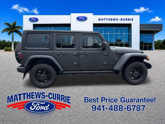 Used 2025 Jeep Wrangler Unlimited Sport AWD/4WD image 6
