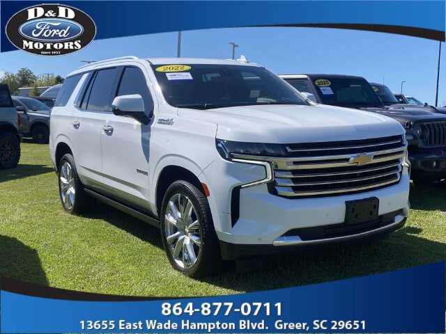 Used 2022 Chevrolet Tahoe High Country