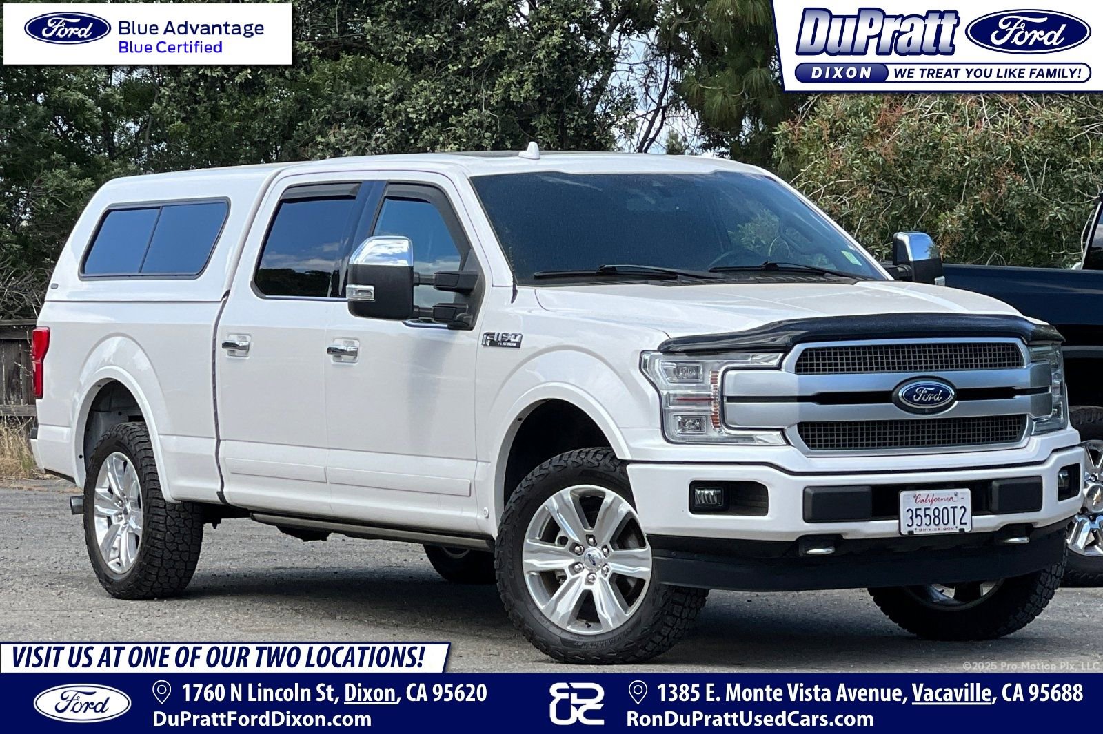 Certified 2019 Ford F150 Platinum w/ Equipment Group 701A Luxury