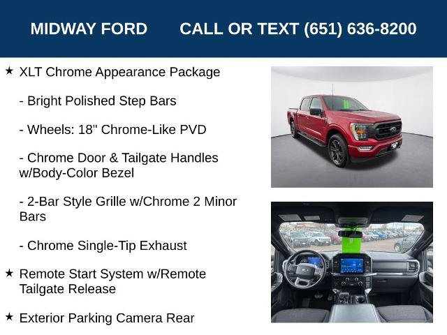 Certified 2022 Ford F150 XLT w/ Equipment Group 302A High AWD/4WD image 31