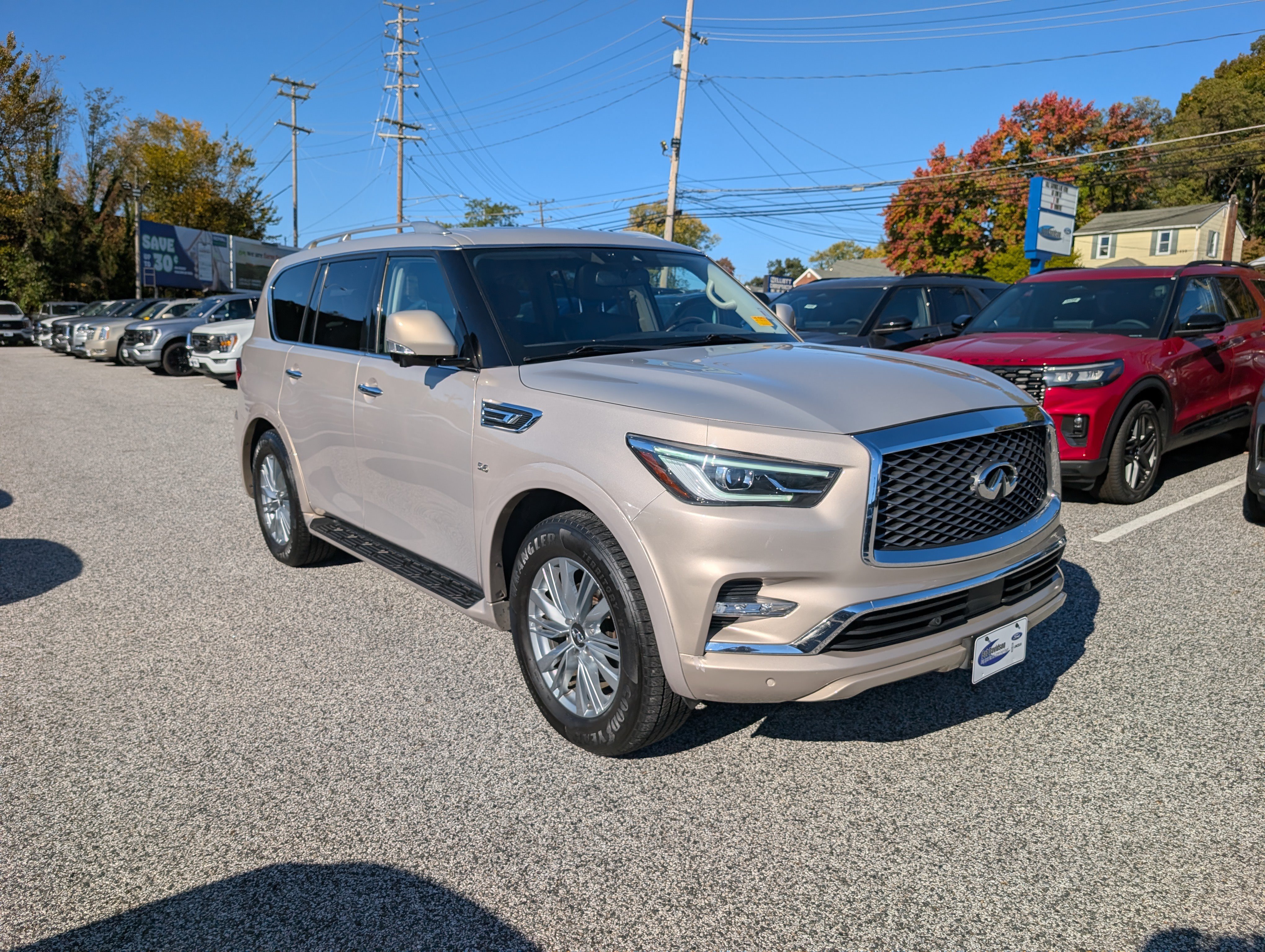 Used 2019 INFINITI QX80 Luxe w/ Proassist Package AWD/4WD image 9