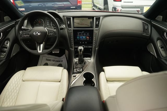 Used 2022 INFINITI Q50 Red Sport 400 w/ Carbon Fiber Package AWD/4WD image 21