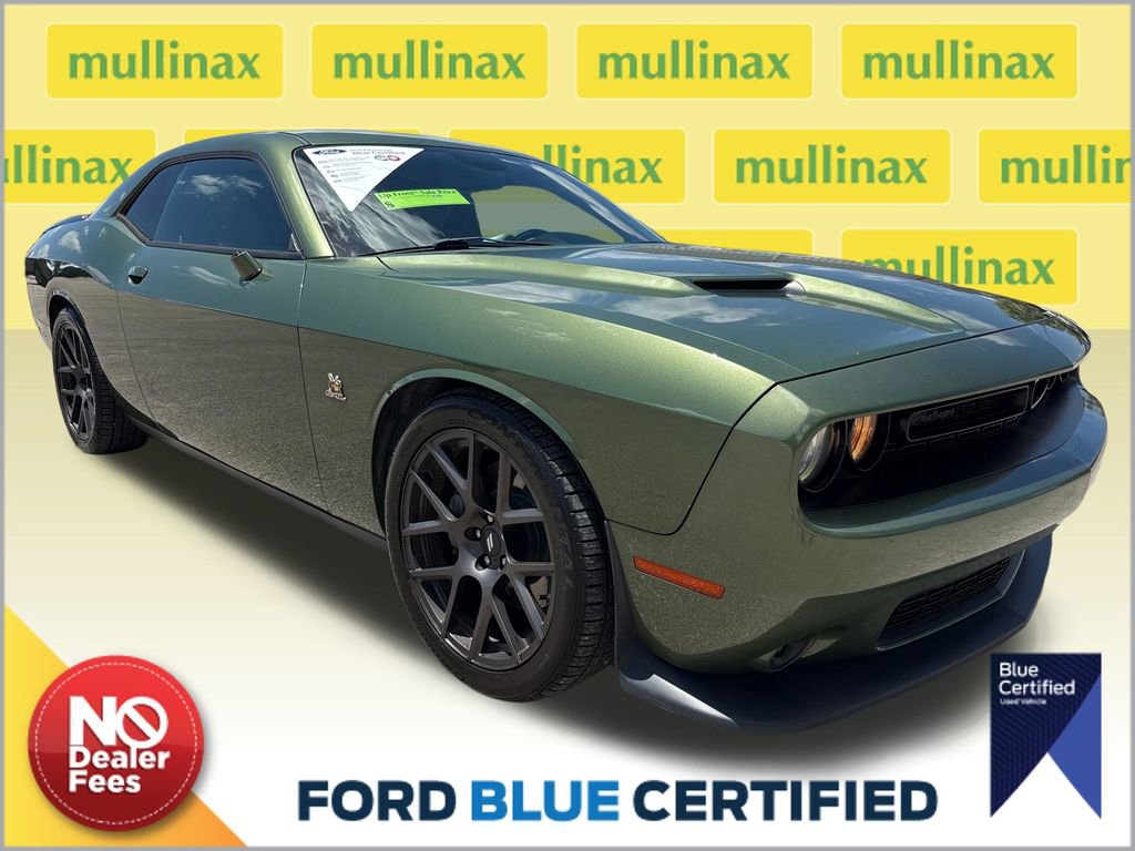Used 2018 Dodge Challenger R/T Scat Pack w/ Leather Interior Group RWD image 1