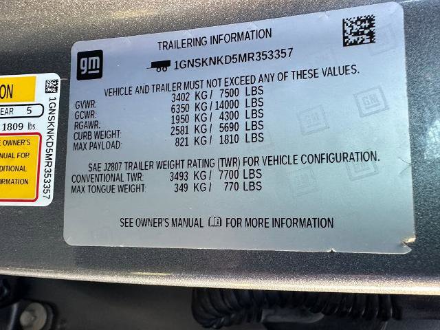 Used 2021 Chevrolet Tahoe LT image 21