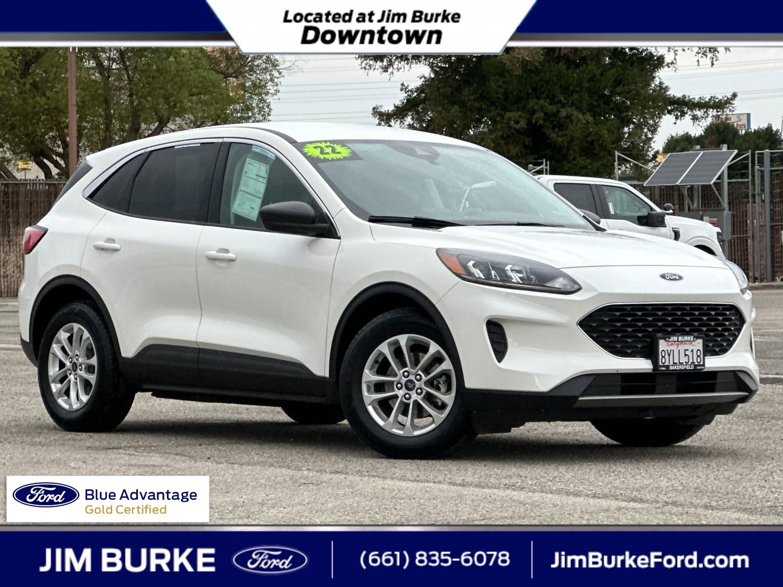 Certified 2022 Ford Escape SE