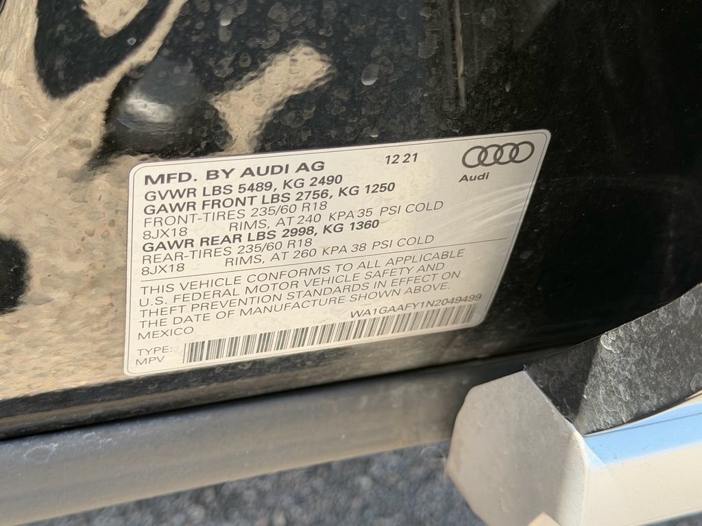 Used 2022 Audi Q5 2.0T Premium AWD/4WD image 20