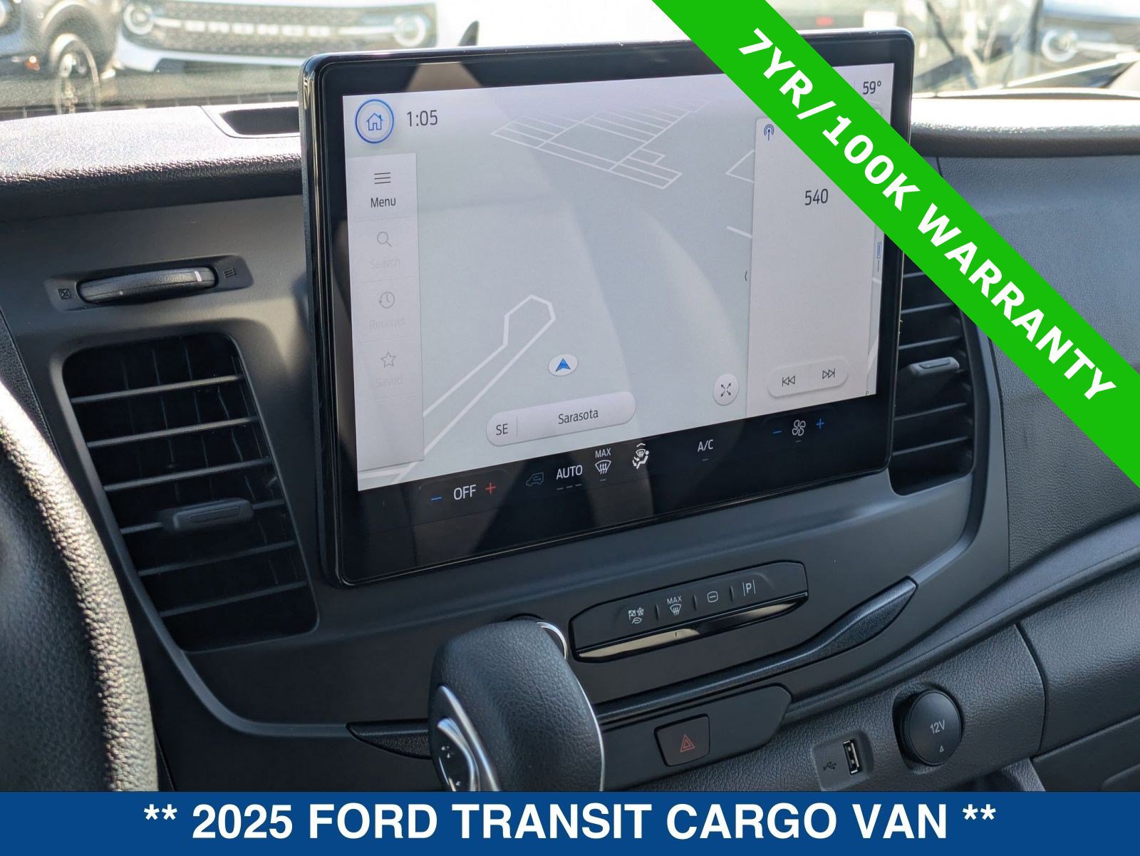 Certified 2025 Ford Transit 250 148 High Roof w/ Load Area Protection Package image 26