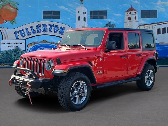 Used 2020 Jeep Wrangler Unlimited Sahara AWD/4WD image 3