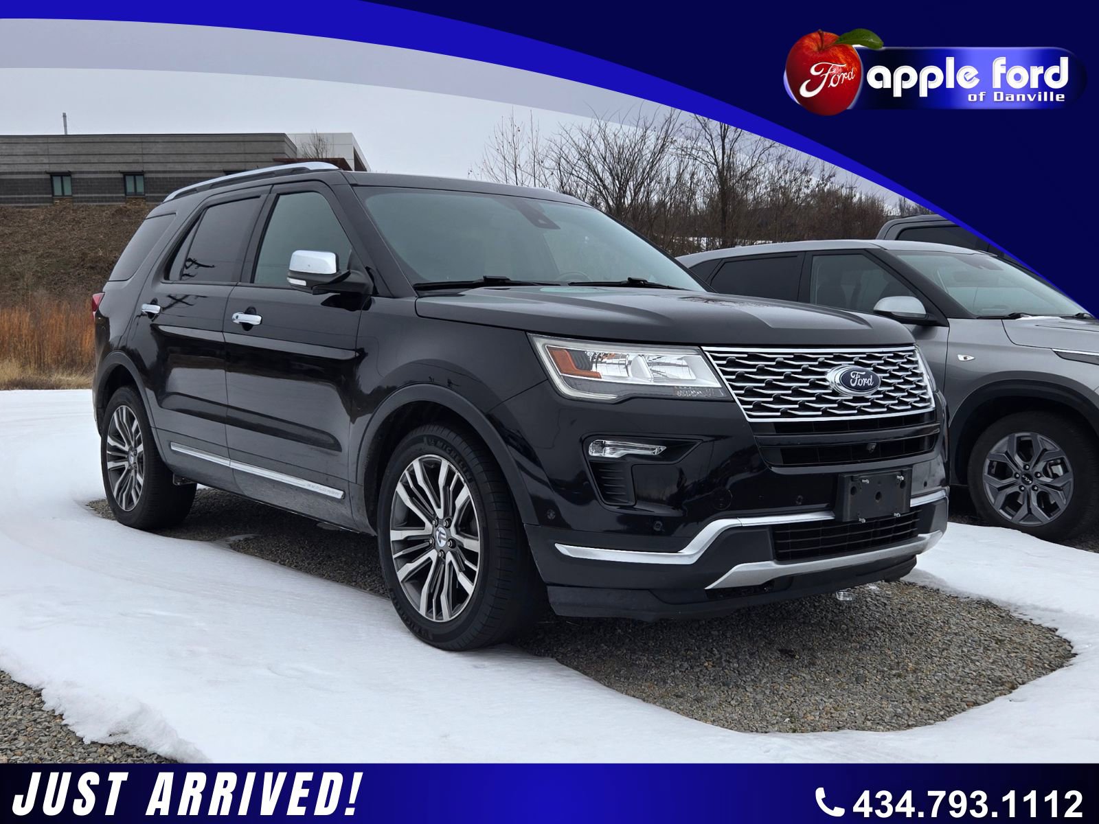 Certified 2019 Ford Explorer Platinum