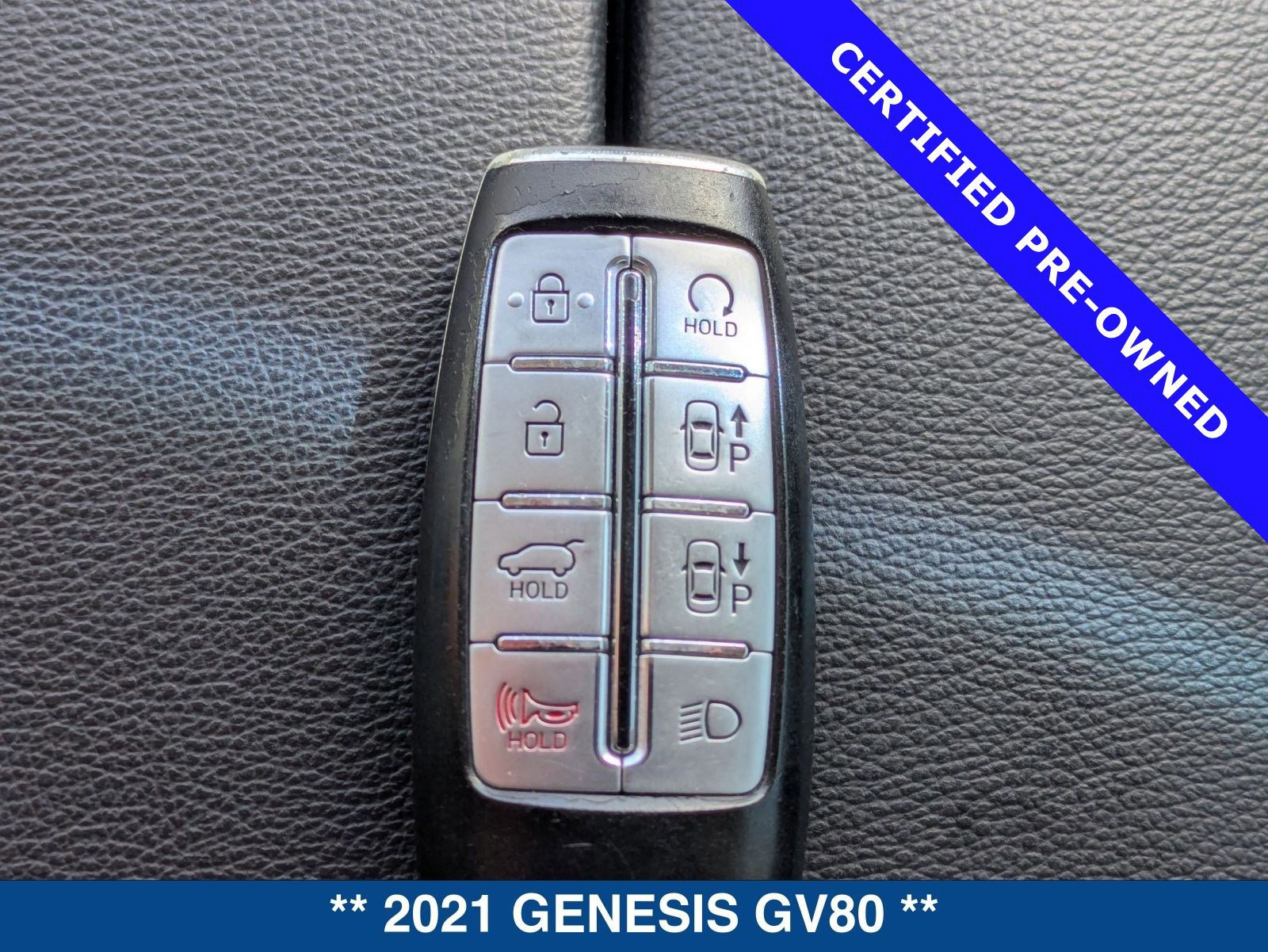 Used 2021 Genesis GV80 3.5T w/ Advanced Package 06 image 37