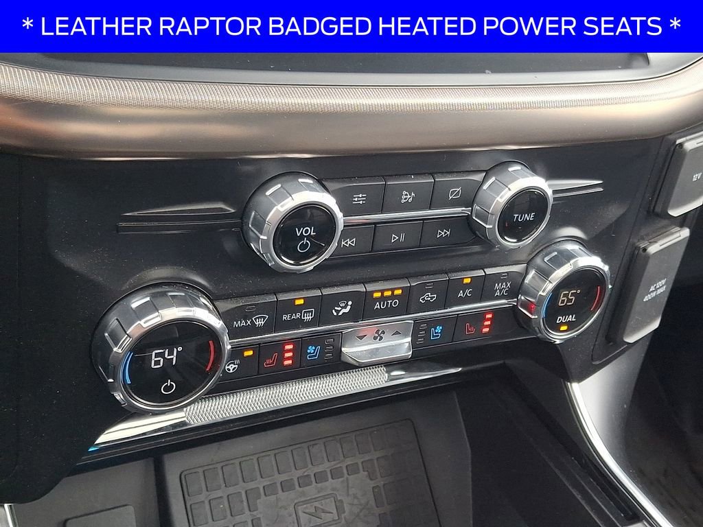 Certified 2021 Ford F150 Raptor w/ Equipment Group 801A High AWD/4WD image 16