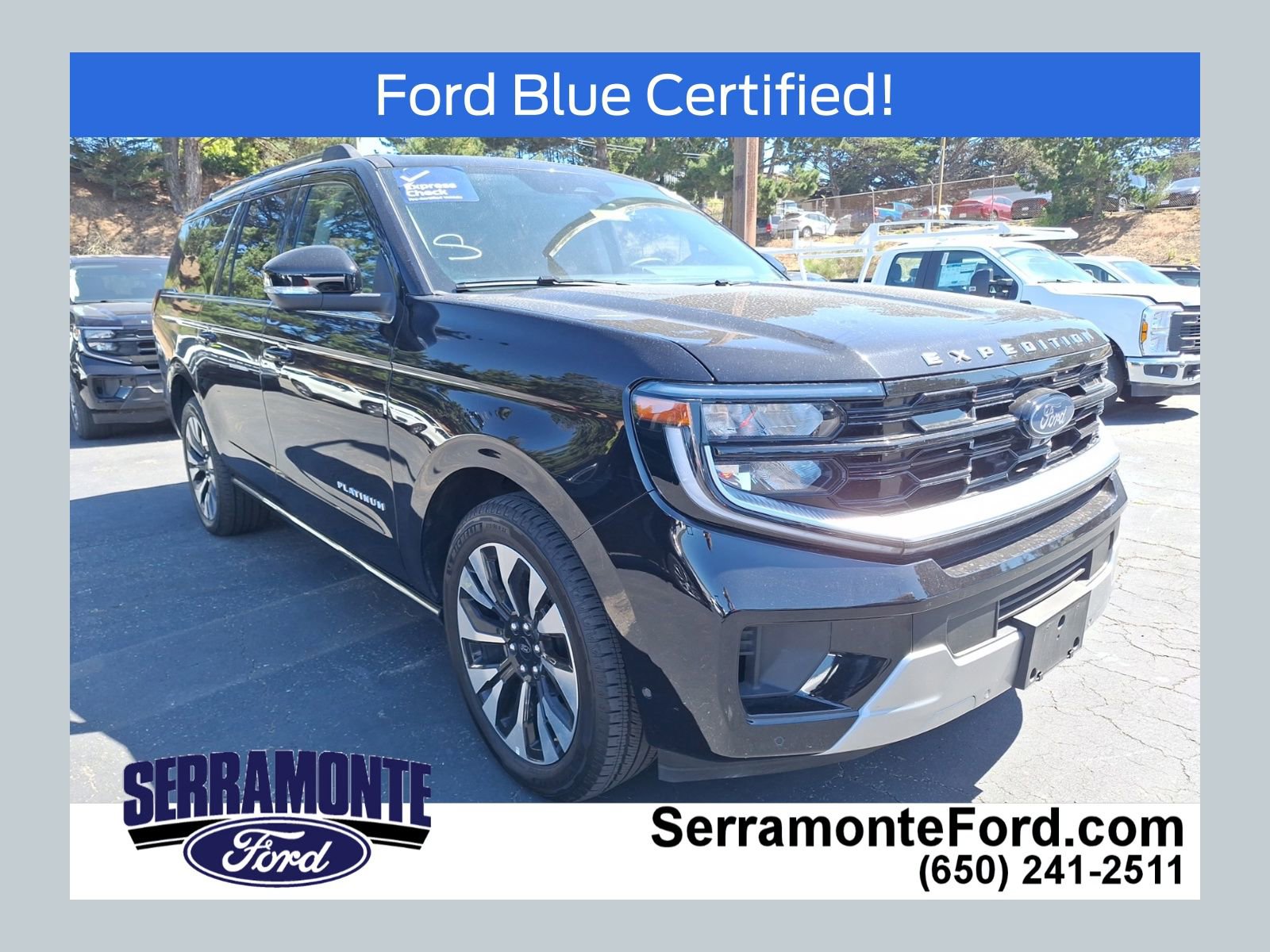 Certified 2025 Ford Expedition Max Platinum w/ Driver's Package