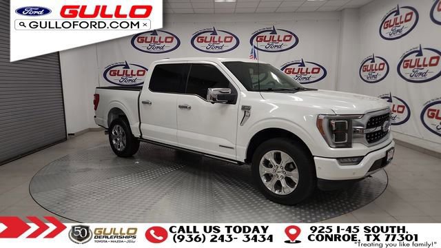 Certified 2022 Ford F150 Platinum w/ Equipment Group 701A High image 2