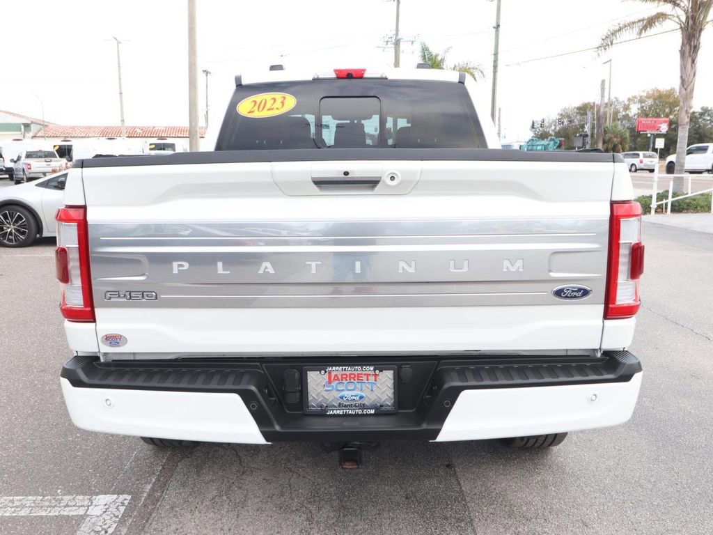 Certified 2023 Ford F150 Platinum w/ Equipment Group 701A High image 4