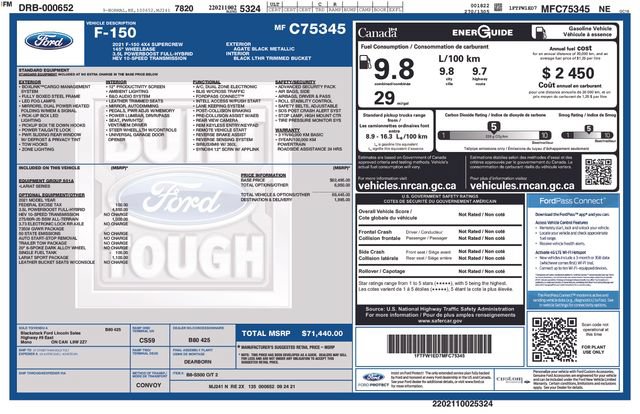 Certified 2021 Ford F150 Lariat AWD/4WD image 40
