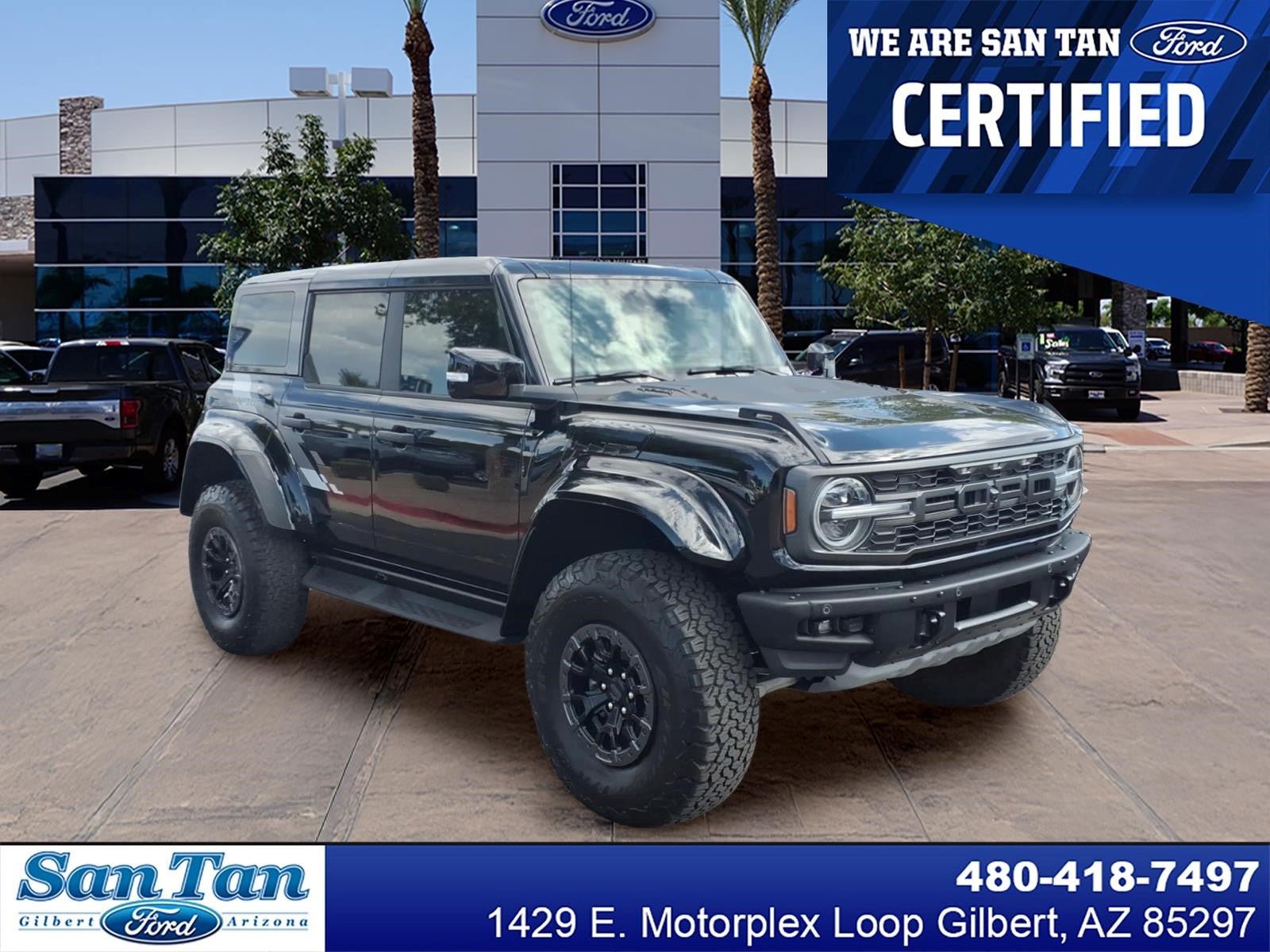 Certified 2025 Ford Bronco Raptor
