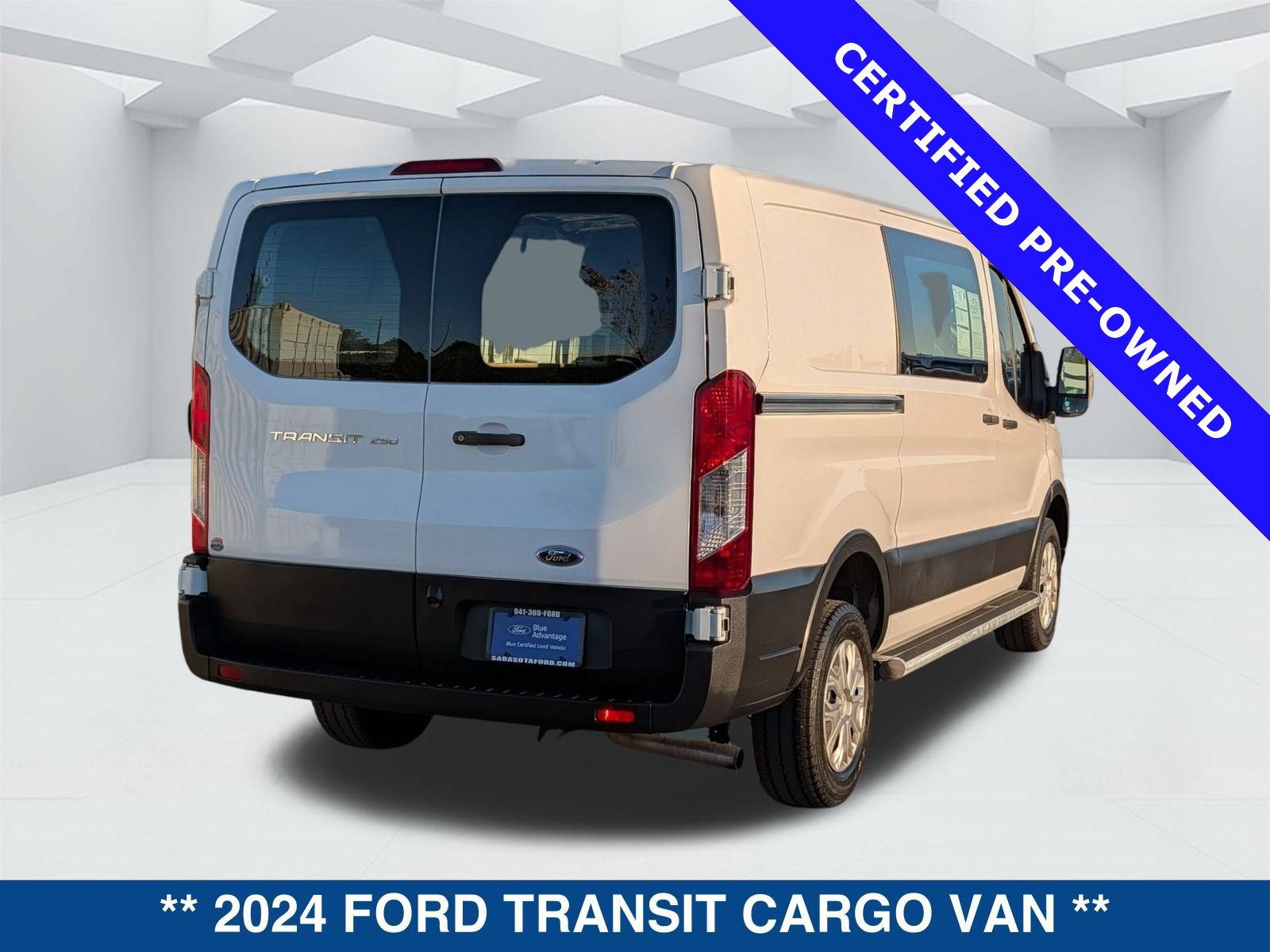 Certified 2024 Ford Transit 250 Low Roof w/ Exterior Upgrade Package RWD image 5