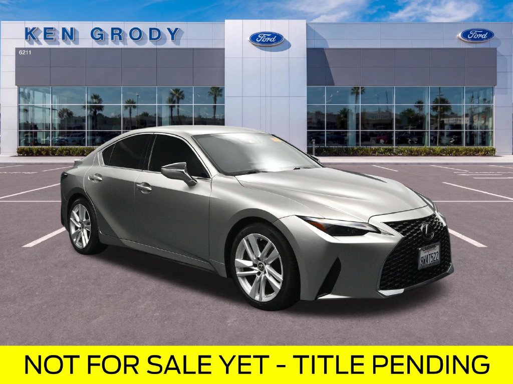 Used 2021 Lexus IS 300 w/ Accessory Package