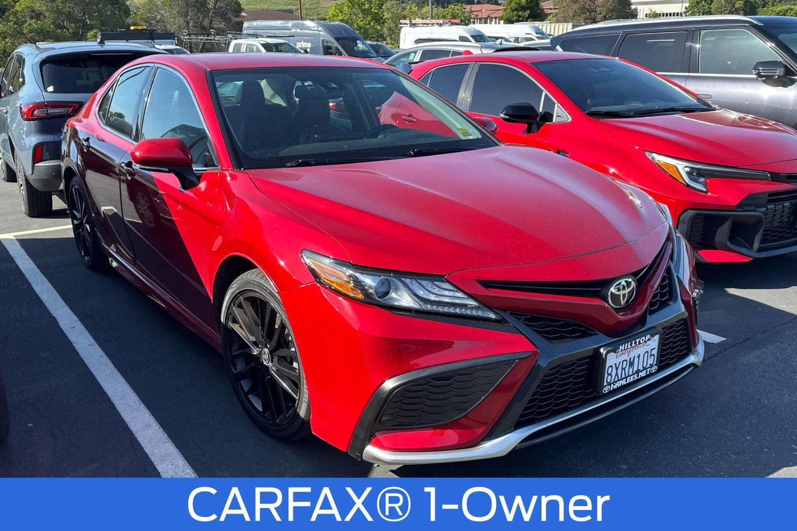 Used 2021 Toyota Camry XSE FWD image 2