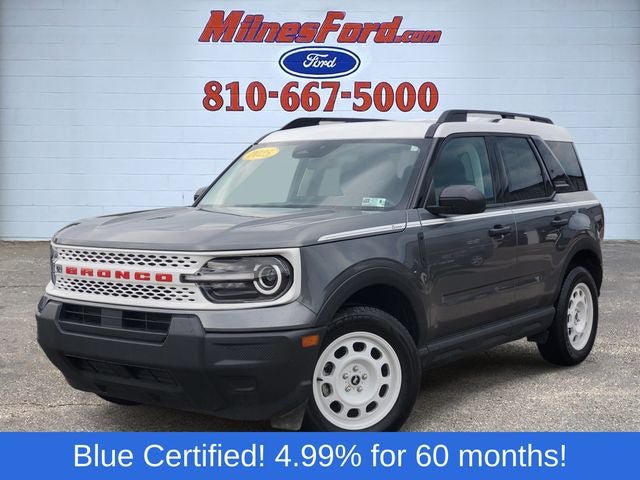 Certified 2025 Ford Bronco Sport Heritage AWD/4WD image 1