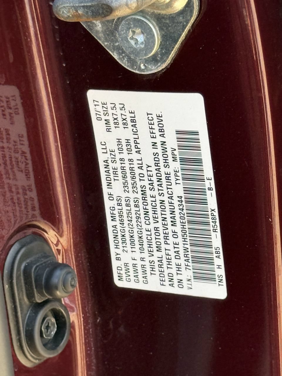 Used 2017 Honda CR-V EX image 30