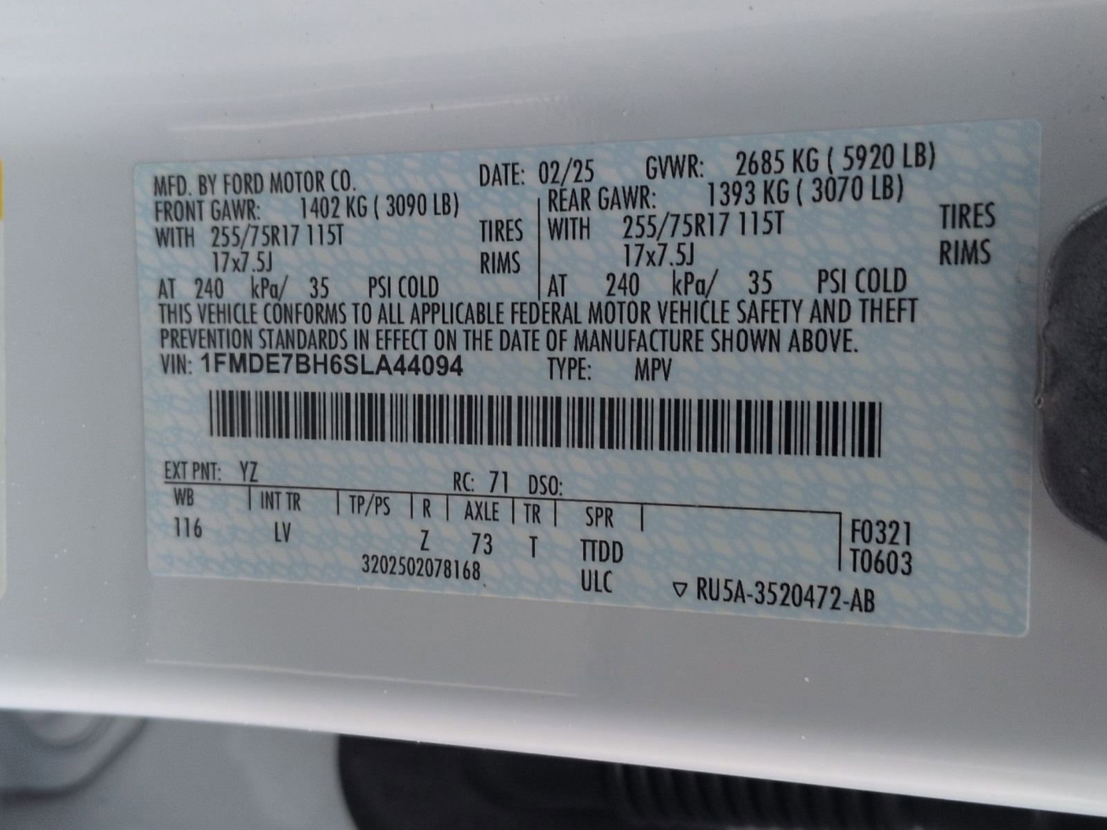 Certified 2025 Ford Bronco Big Bend AWD/4WD image 33