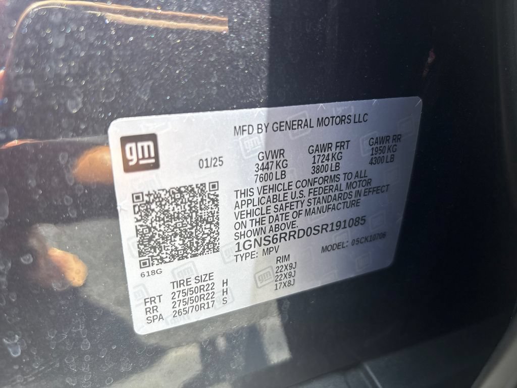 Used 2025 Chevrolet Tahoe RST AWD/4WD image 18