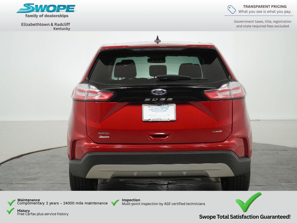 Certified 2024 Ford Edge SEL w/ Convenience Package AWD/4WD image 6