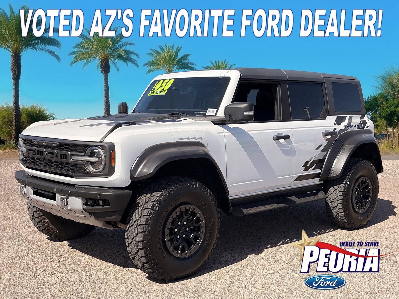 Certified 2022 Ford Bronco Raptor AWD/4WD image 1