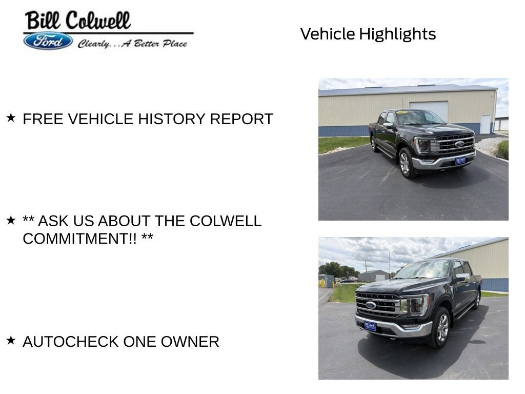 Certified 2022 Ford F150 Lariat w/ Equipment Group 502A High AWD/4WD image 11
